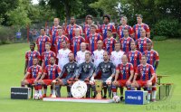 Fussball 1. Bundesliga 2014/2015: Fototermin beim FC Bayern Muenchen
