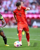 Fussball 1. Bundesliga 23/24: FC Bayern Muenchen - VfL Wolfsburg