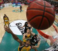 Basketball 1. Bundesliga  07/08  Walter Tigers Tuebingen  -  Science City Jena