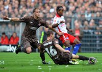 Fussball, 1. Bundesliga, Saison 2010/2011: FC St. Pauli - Hamburger SV