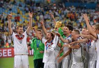 FUSSBALL WM 2014, FINALE: JUBEL Deutschland
