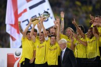 Fussball 1. Bundesliga / Supercup 13/14: Borussia Dortmund - FC Bayern Muenchen