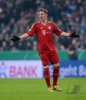 FUSSBALL DFB POKAL  Saison 2012/2013:  FC Bayern Muenchen - Borussia Dortmund