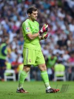 Fussball Primera Division El Clasico 14/15: Torwart Iker Casillas (Real Madrid)