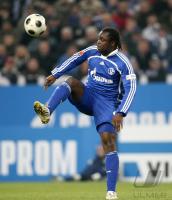 Fussball 1. Bundesliga: Schalke, ASAMOAH Einzelaktion