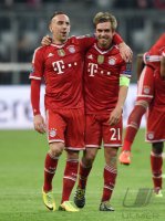 Fussball International CHL Saison 13/14: FC Bayern Muenchen -  Manchester United FC