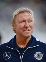 Fussball International  U 21 Laenderspiel: Trainer Horst Hrubesch (Deutschland)