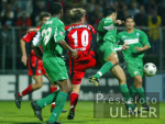 FUSSBALL  2. Bundesliga Tor Becker  SSV RT - Mannheim