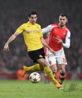 Fussball CHL  Saison 2014/2015: Arsenal London - Borussia Dortmund