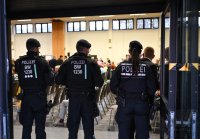 Gegendemo zum Streitgespraech OB Palmer und AfD Landesvorsitzender Frohnmaier in Tuebingen