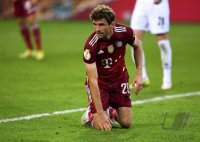 Fussball DFB Pokal 2. Runde 21/22: 1. FC Kaiserslautern - Borussia Moenchengladbach