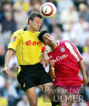 Fussball 1. Bundesliga: Dortmund - Bayern, Zweikampf