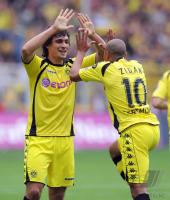 Fussball 1. Bundesliga : JUBEL BVB Mats Julian Hummels  mit Mohamed Zidan