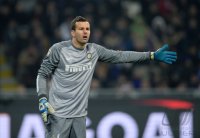 Fussball International Serie A 13/14: Torwart Samir Handanovic (Inter Mailand)