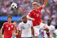 FUSSBALL WM 2018 Vorrunde Daenemark - Frankreich