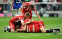 Fussball 1. Bundesliga : FC Bayern Muenchen - FC Schalke 04