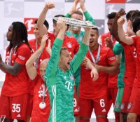 Fussball 1. Bundesliga Saison 18/19: Meister FC Bayern Muenchen