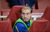 FUSSBALL  CHL  Saison 2013/2014: Nicklas Bendtner (Arsenal)