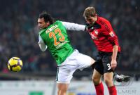 FUSSBALL, 1. BUNDESLIGA, 23. Spieltag: Bremen - Leverkusen