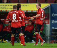 Fussball 1. Bundesliga, Saison 2012/2013:  FC Augsburg - Bayer 04 Leverkusen