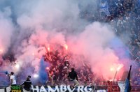 Fussball, 1. Bundesliga  Saison 2014/2015 Relegation: Karlsruher SC - Hamburger SV