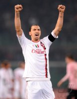 FUSSBALL SERIE A:  Zlatan Ibrahimovic (AC Mailand)
