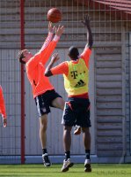 Fussball 1. Bundesliga, Saison 2012/2013:  Training beim FC Bayern Muenchen
