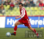 Fussball 1. Bundesliga Bayern-Rostock; Einzelaktion Jeremies