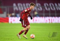 Fussball 1. Bundesliga Saison 21/22: FC Bayern Muenchen - Borussia Moenchengladbach