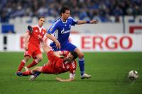 Fussball 1. Bundesliga: Schalke 04 - FC Bayern Muenchen