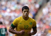 FUSSBALL Olympia 2012 FINALE: HULK (Brasilien)