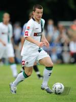 Fussball 1. Bundesliga: Moenchengladbach, BAUMJOHANN Einzelaktion
