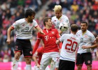 Fussball 1. Bundesliga Saison 2016/2017: FC Bayern Muenchen - Borussia Dortmund