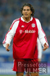 FUSSBALL 1. Bundesliga: Bayern, PIZARRO Gestik
