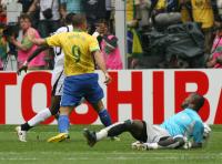 Fussball WM 2006: Brasilien - Ghana