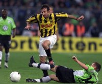 Fussball  1. Bundesliga  2000/2001: VfL Wolfsburg - Borussia Dortmund