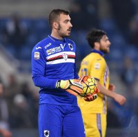 FUSSBALL SERIE A 2015/2016: Torwart Emiliano Viviano (Sampdoria Genua)
