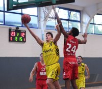 Basketball 2. Bundesliga  19/20 Testspiel: Tigers Tuebingen - Nuernberg Falcons