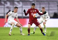 Fussball 1. Bundesliga Saison 21/22: FC Bayern Muenchen - Borussia Moenchengladbach