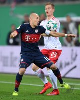 Fussball  DFB Pokal  2. Runde  Saison 17/18: RB Leipzig - FC Bayern Muenchen