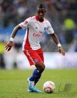 Fussball: 1. Bundesliga Saison 2010/2011: Hamburg, ELIA Einzelaktion