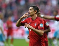 Fussball 1. Bundesliga Saison 15/16: FC Bayern Muenchen -  FC Schalke 04