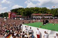 Ankunft der Deutschen Nationalmannschaft in Berlin nach dem Gewinn der Weltmeisterschaft 2014