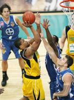 Basketball 1. Bundesliga  07/08  Walter Tigers Tuebingen  -Bayer Giants Leverkusen