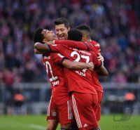 Fussball 1. Bundesliga Saison 18/19: FC Bayern Muenchen - Borussia Dortmund