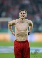 FUSSBALL DFB POKAL  Saison 2012/2013:  Bastian Schweinsteiger (FC Bayern Muenchen)