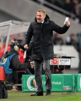 FUSSBALL  DFB Pokal 11/12  Achtelfinale: Trainer Thorsten Fink (Hamburger SV)