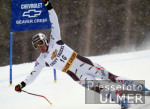 SKI   Weltcup Super G Mnner Hans Knauss (AUT) fliegt auf den Dritten Platz.
