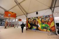 FUSSBALL WM 2010, VORRUNDE: Pressezentrum in Johannesburg