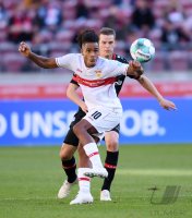 Fussball 1. Bundesliga Saison 20/21: VfB Stuttgart - Bayer 04 Leverkusen